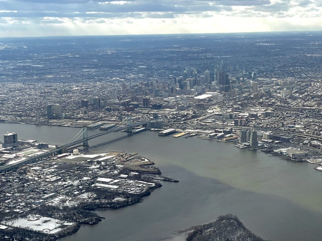 Aerial photo of Philadelphia